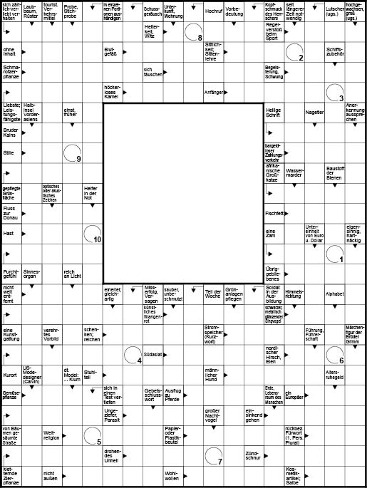 Schwedenrätsel – KRUPION Rätselshop