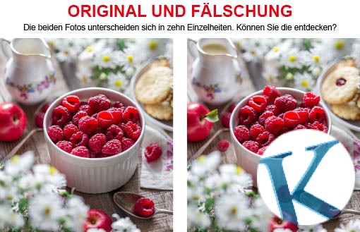 Original und Fälschung