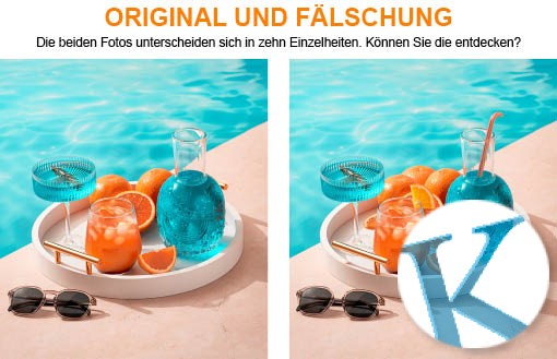 Original und Fälschung