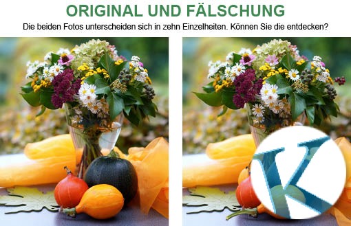 Original und Fälschung