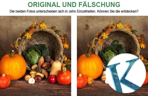 Original und Fälschung
