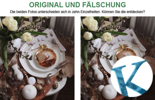 Original und Fälschung