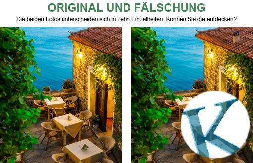 Original und Fälschung