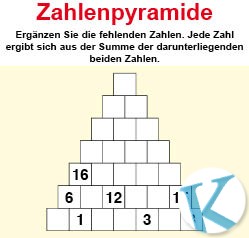 Zahlenpyramide