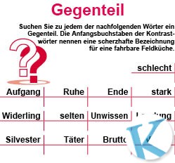 Gegenteil