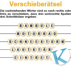 Verschieberätsel