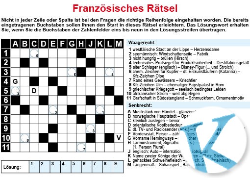 Französisches Rätsel
