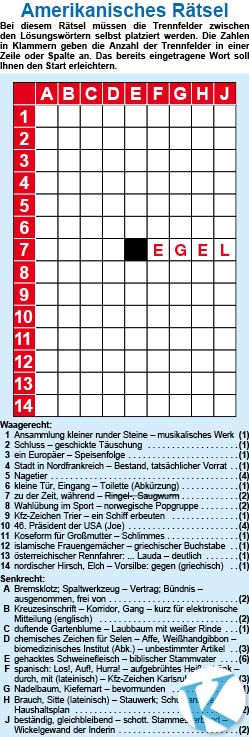 Amerikanisches Rätsel