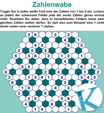Zahlenwabe