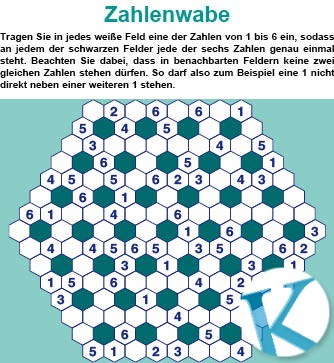 Zahlenwabe