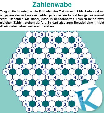 Zahlenwabe