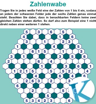 Zahlenwabe