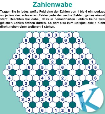 Zahlenwabe