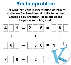 Rechenproblem