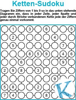 Ketten-Sudoku