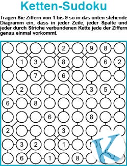 Ketten-Sudoku